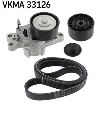 SKF VKMA 33126 Kit Cinghie Poly-V